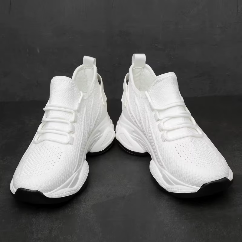 Baskets d'Été à Talons Cachés de 6cm pour Homme, Chaussures de dehors à Rehaussement Nik, Recommandé