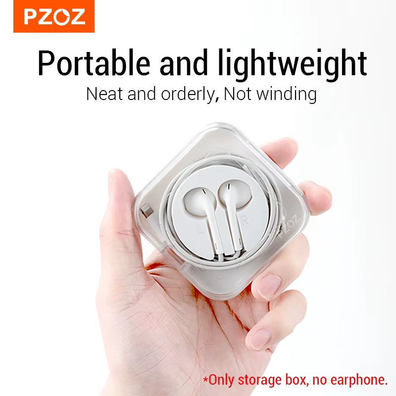 PZOZ pour écouteurs filaires Apple, gestion des câbles de type C, organisateur de câbles de bureau, 