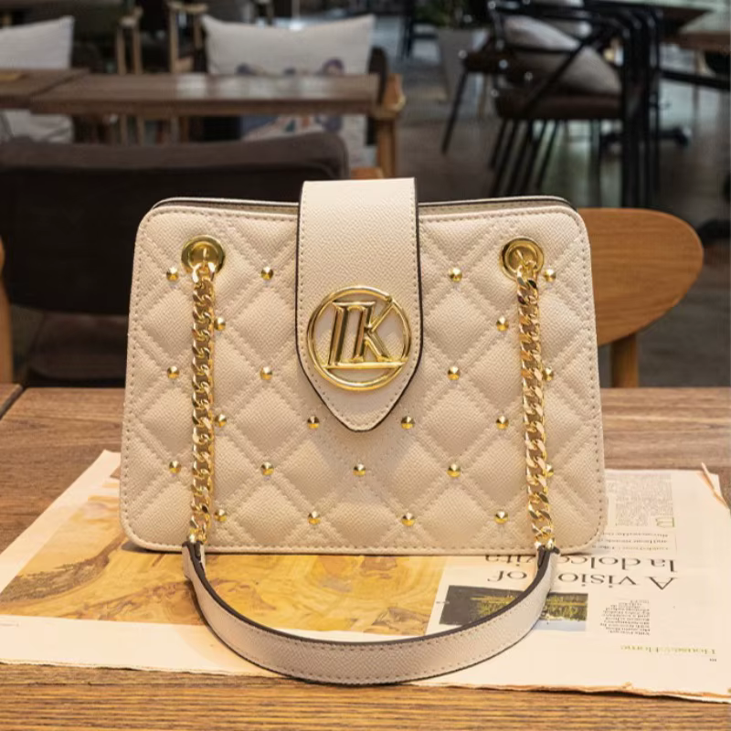 Sac à bandoulière, sac pour femme, nouveau sac à chaîne en losanges tendance 2026, sac fourre-tout b