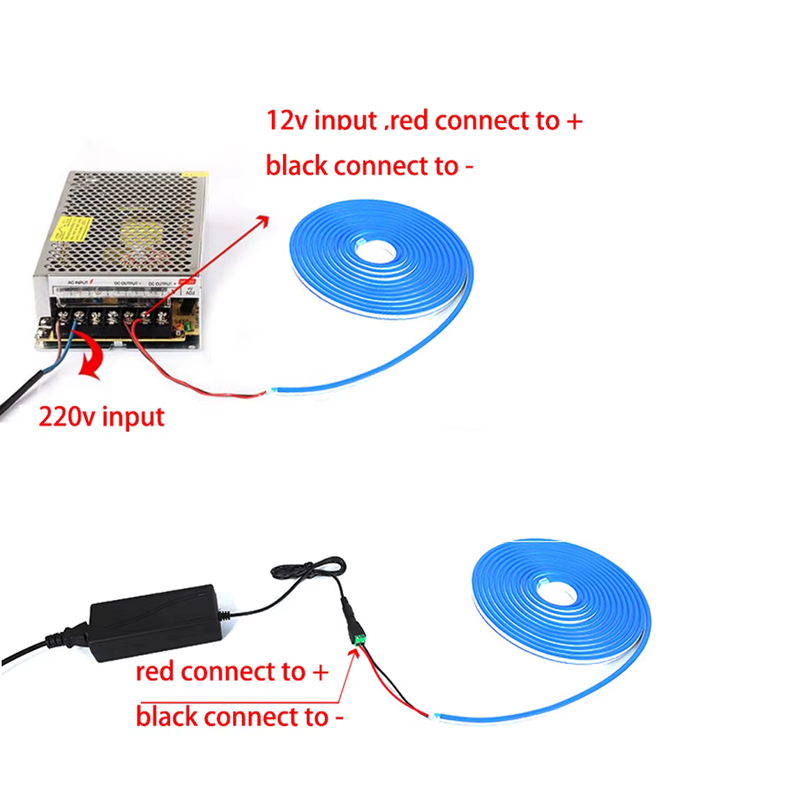 Bande lumineuse néon LED SMD 2835 120LED s/M, 5m 10m 15m 20m 12V, étanche IP67, bricolage, décoratio