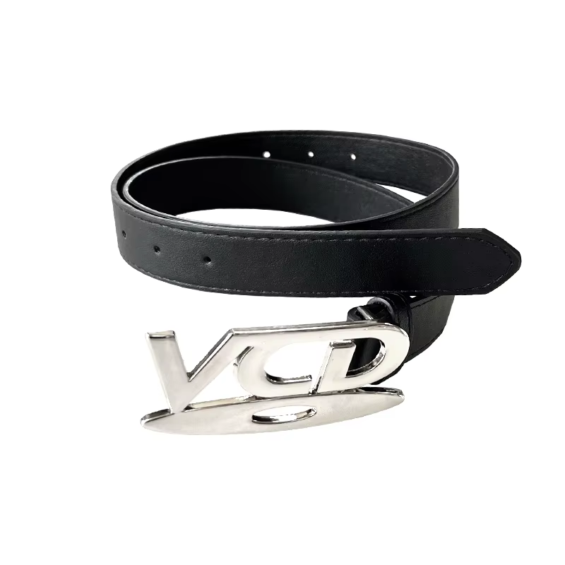 Ceinture à boucle DVD rétro Y2K 2026 pour femme, design tendance et original, accessoire polyvalent 