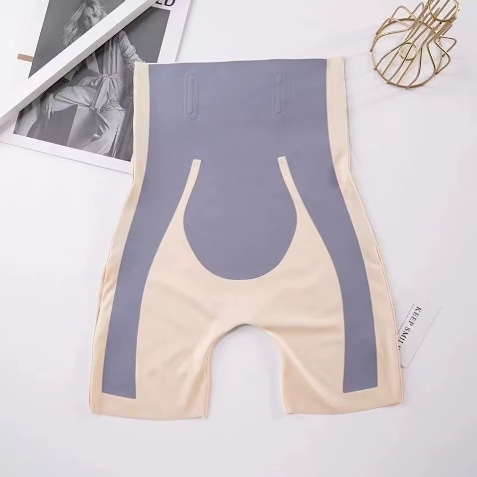 Boxer taille haute sans couture pour femmes, culotte de contrôle du ventre, levage des hanches, mode