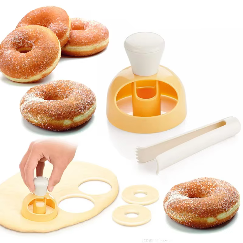 Machine à beignets en plastique, moules à gaufres, accessoire de cuisine, ustensiles de cuisson, mou