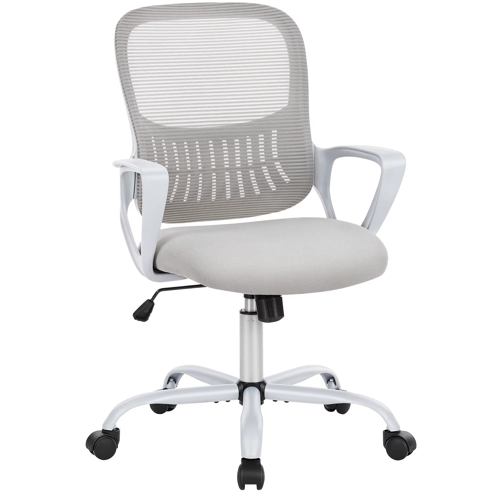 JIan-Chaise de Bureau Ergonomique à Dossier en Maille, Réglable, à Roulettes, pour Ordinateur, Jeu à