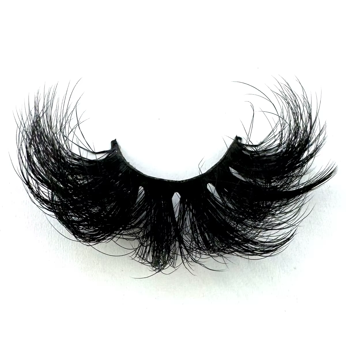 Faux cils longs et moelleux 3D en Faux vison, naturels, Volume doux et dramatique, Extension de cils