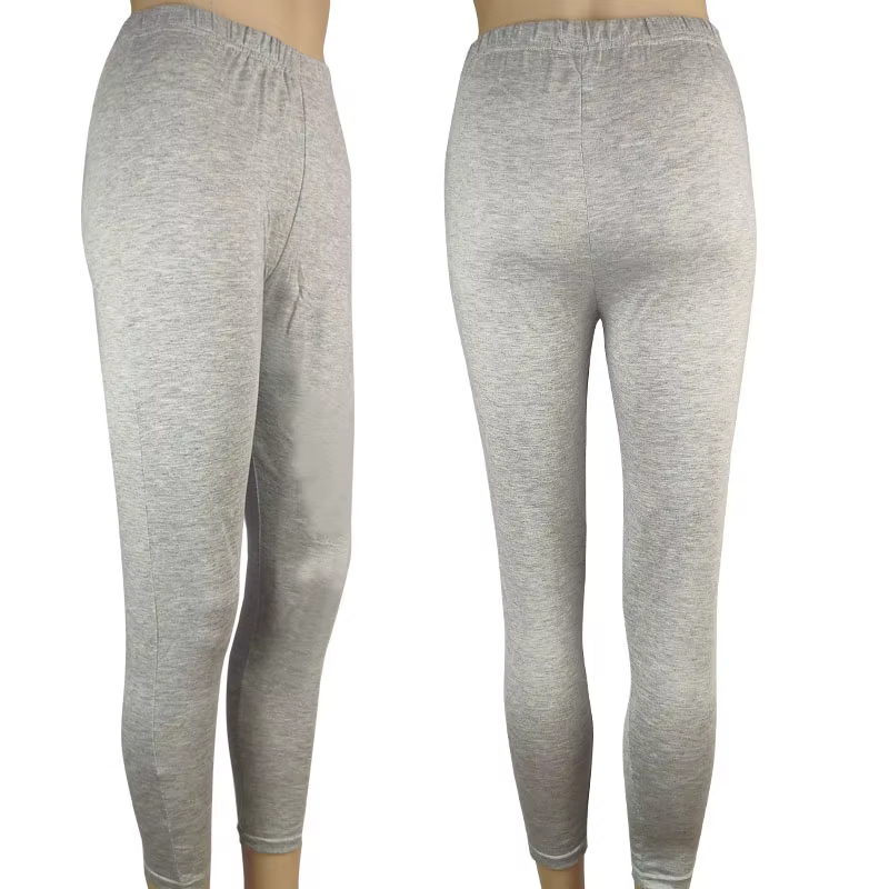 Femmes taille élastique Leggings décontractés grand Legging brillant Leggings très extensibles panta