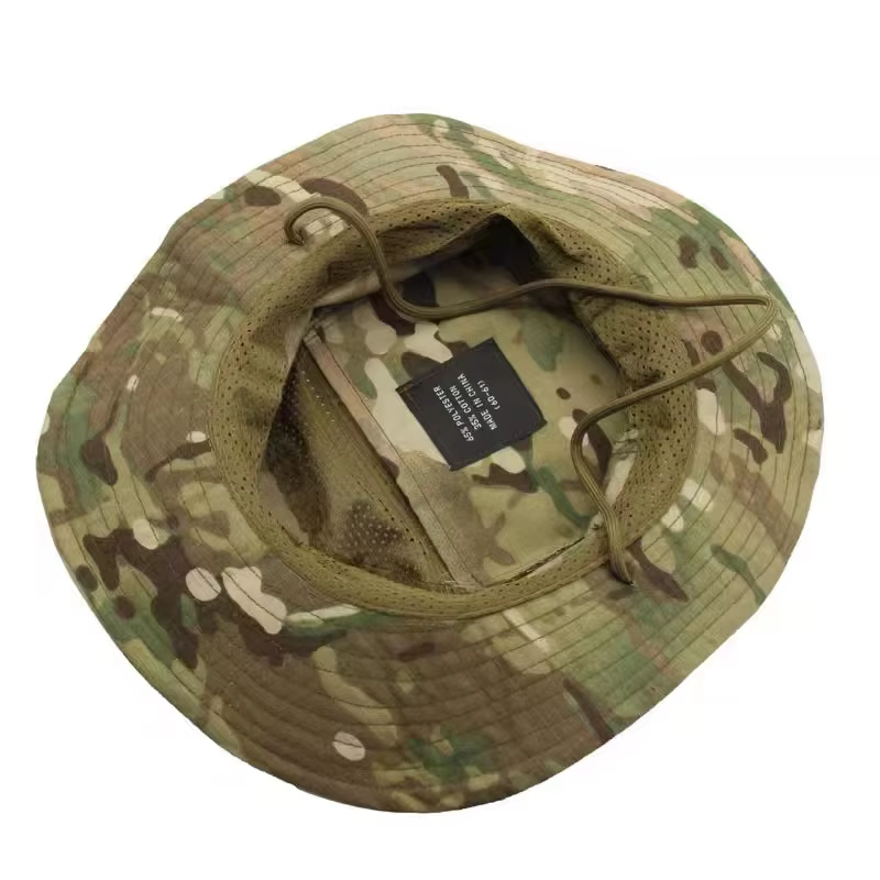 Casquette Bonnie à poche carrée pour passionnés tactiques, seau d'extérieur, chapeaux Benny, Multica