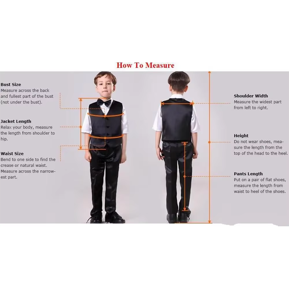 Costume deux pièces pour enfants, ensemble de mariage formel, mode, bouton unique, revers à pointe,