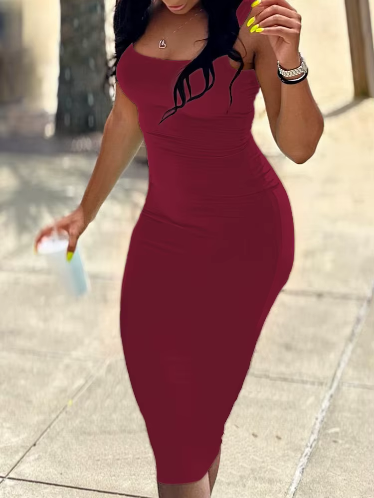 AliExpress été Sexy débardeur robe européenne et américaine grande taille femmes sans manches robe m