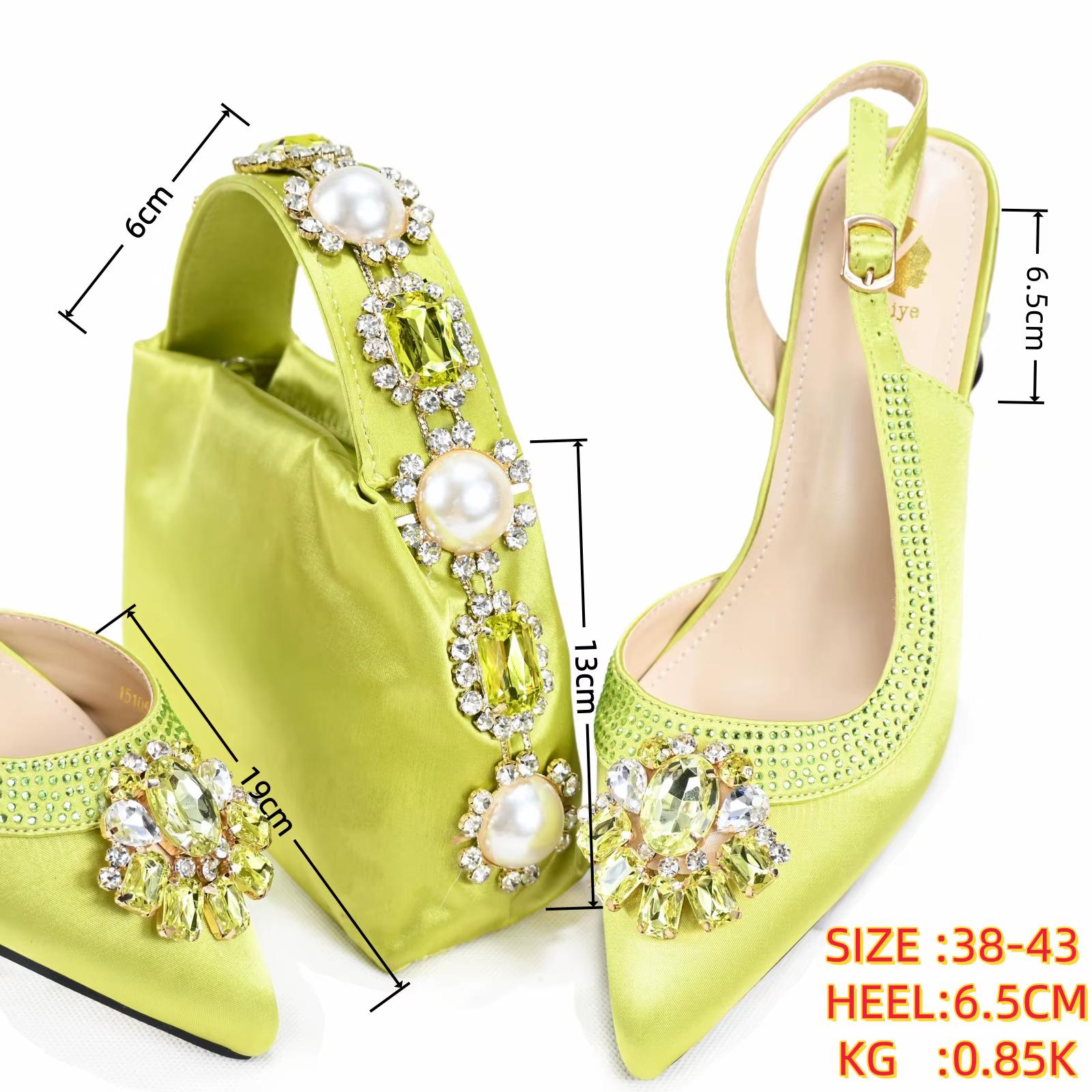 Doershow dernière conception italienne Style de mode dames chaussures avec sac assorti ensemble 2025