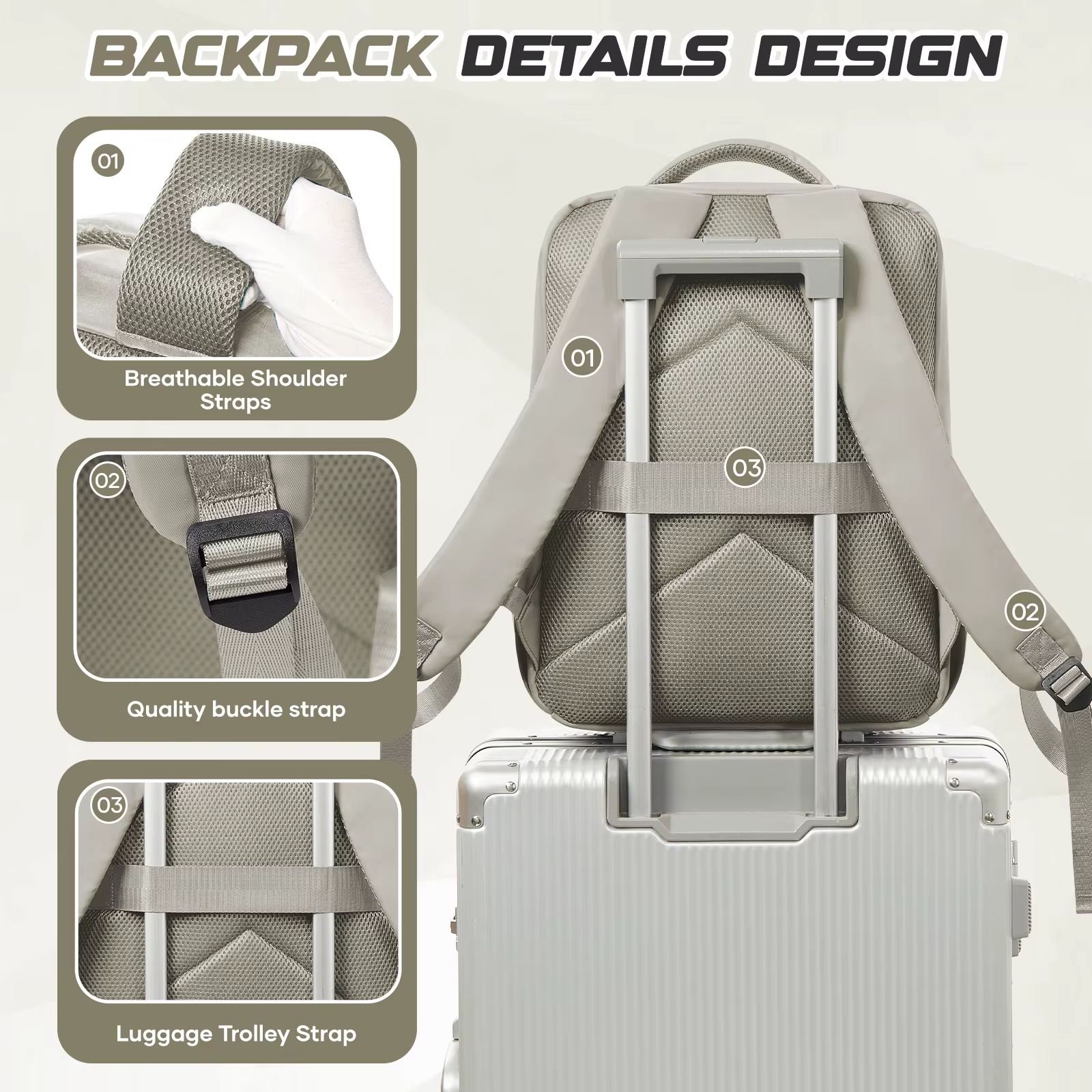 Sac à dos de compression sous vide, sac à dos Ryanair 40x30x20 pour avion, sac à main Wizzair, sacoc