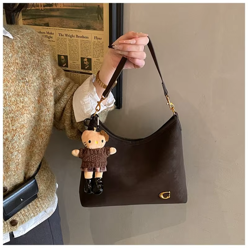 Sac Hobo à fermeture éclair pour femmes, tendance printemps 2026, élégant et pratique pour les sorti