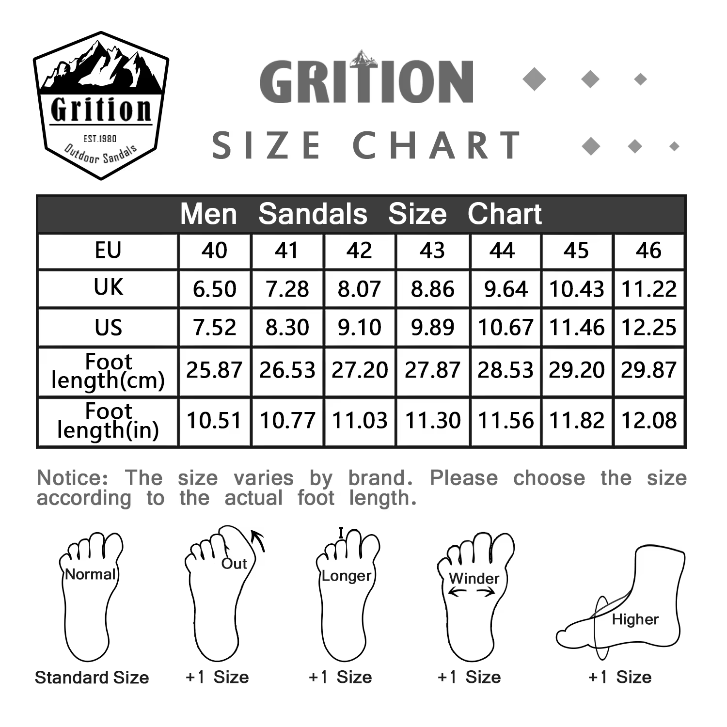 GRITION – sandales de Sport d'extérieur pour hommes, légères, à la mode, pour escalade, Trekking, an