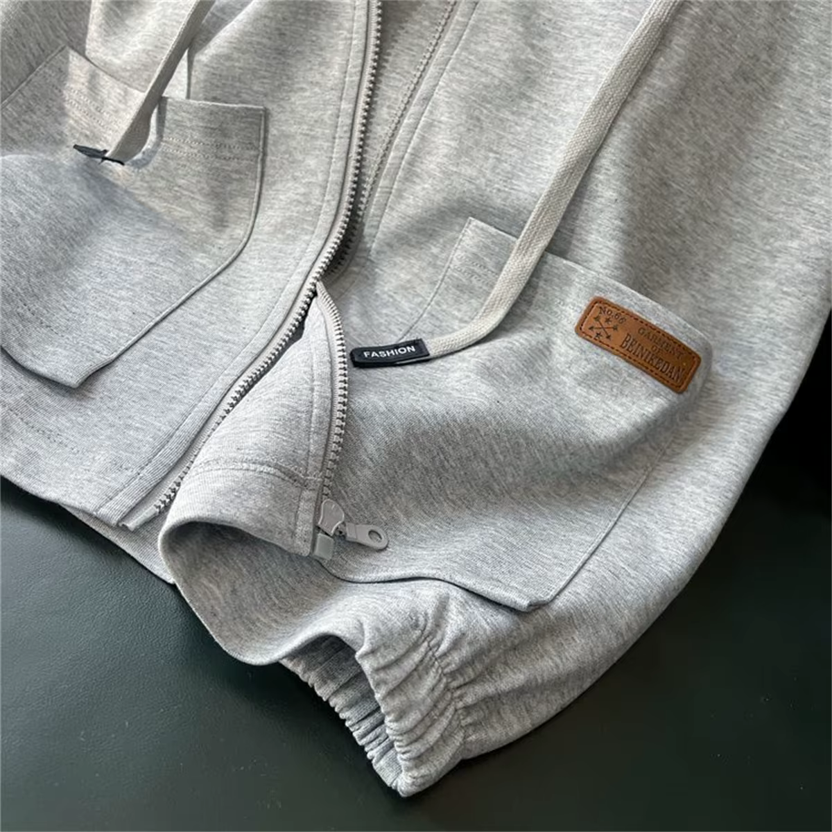 Sweat-shirt à capuche sans manches pour homme, vêtement polyvalent et Simple, tendance, vitalité, no
