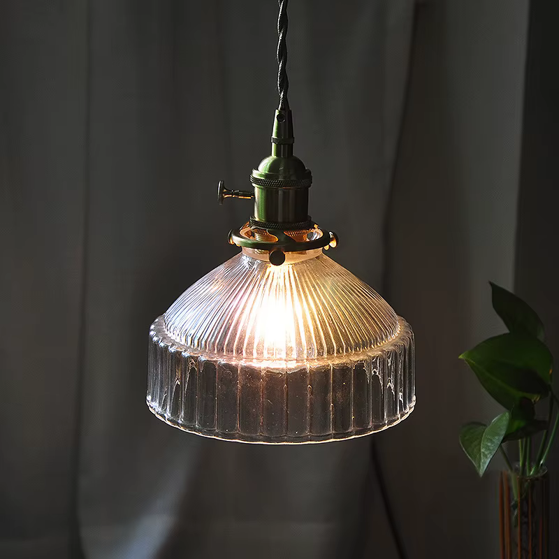 Plafonnier LED en Verre au Design Pastoral Japonais Moderne, Luminaire Décoratif de Plafond, Idéal p