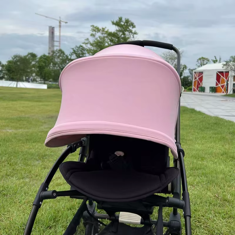 Auvent solaire pour Bugaboo Bee3 Bee5, pare-soleil pour poussette, Textile avec fenêtre en maille, t