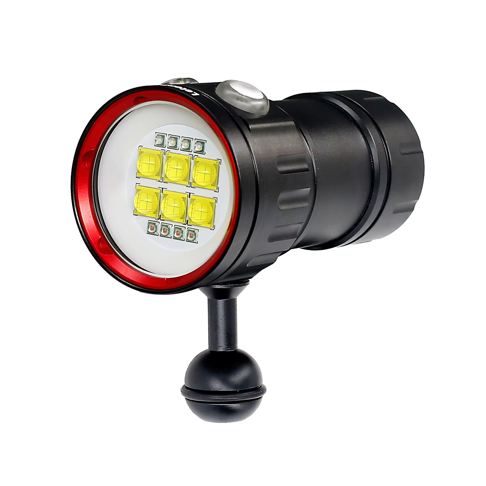 Lampe de plongée professionnelle sous-marine 27 LED, lampe de surbrillance pour photographie, 20000l