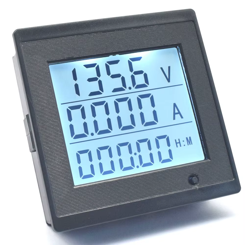 Compteur de courant de tension DC 6-200V 20A, affichage numérique LCD, consommation d'énergie, impéd