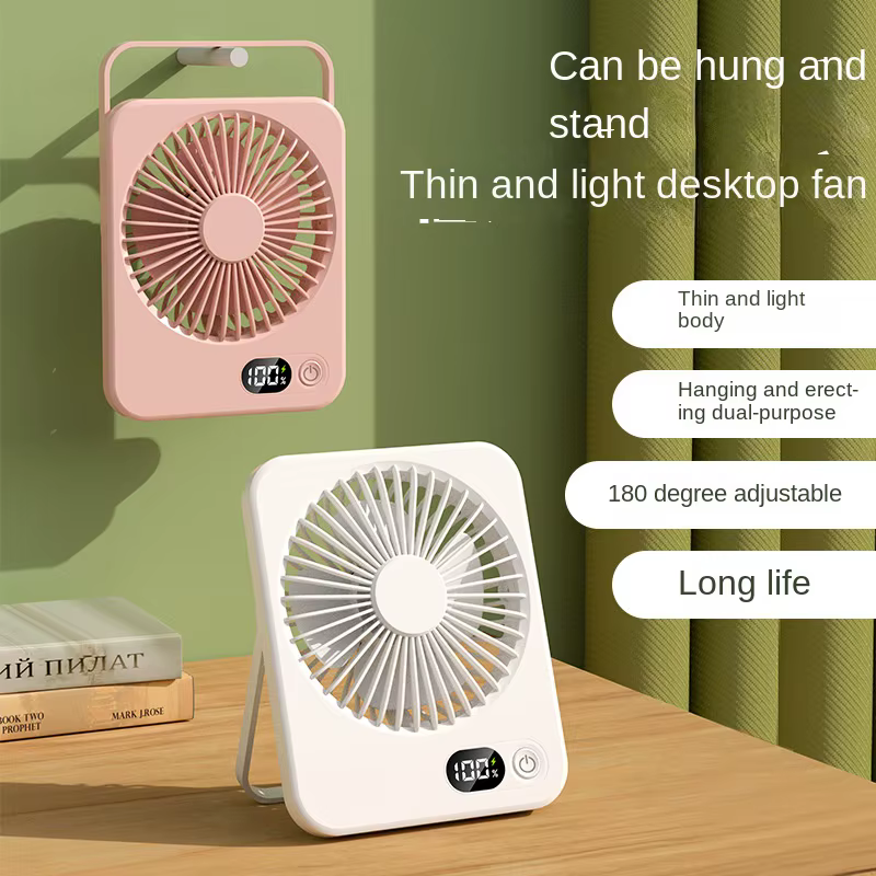 Ventilateur de bureau pliable ultra silencieux, mini ventilateur, ventilateur de bureau