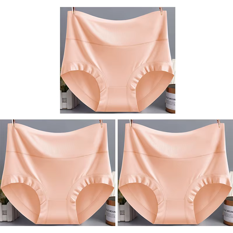 3 pièces femmes Modal culottes femme confortable sans couture caleçons slips amples filles solide so