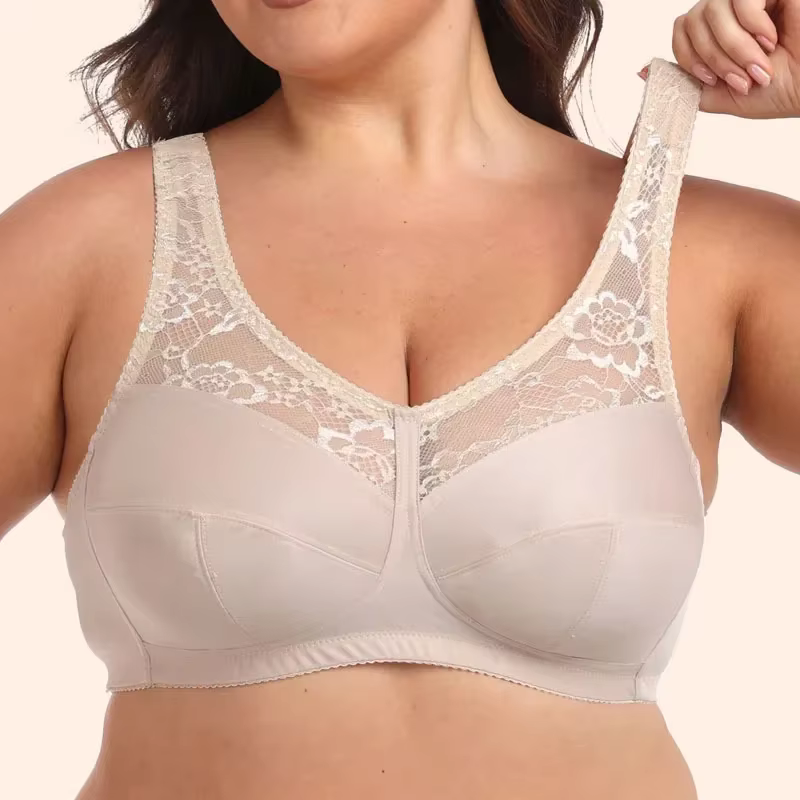 Soutien-gorge d'été mince pleine tasse soutien-gorge pour femmes Sexy dentelle grande taille sans re