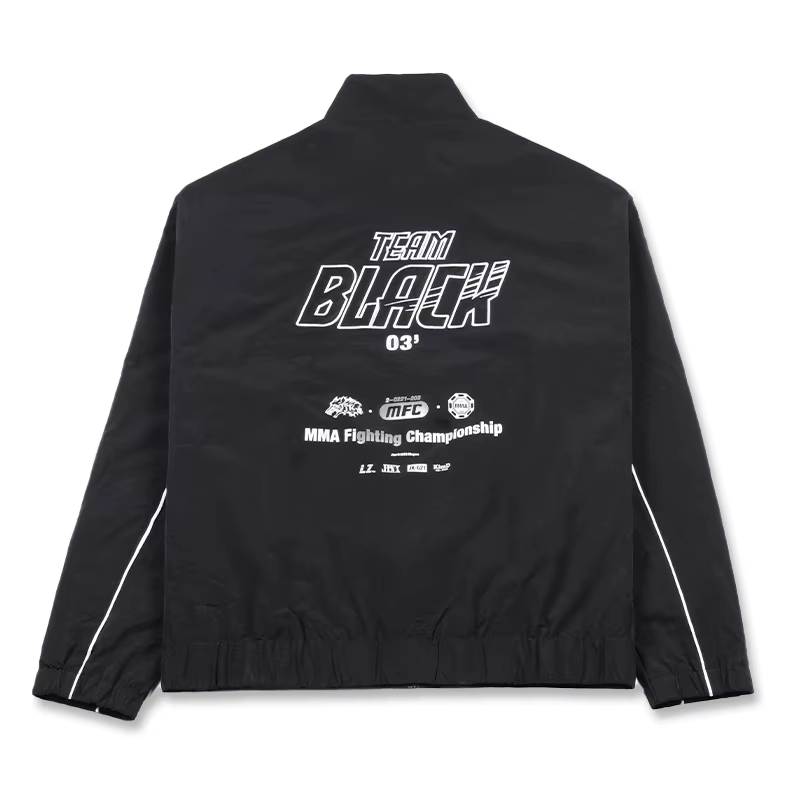 Jinx Team – veste noire unisexe, coupe-vent, manteau de sport pour hommes et femmes, vêtements de sp