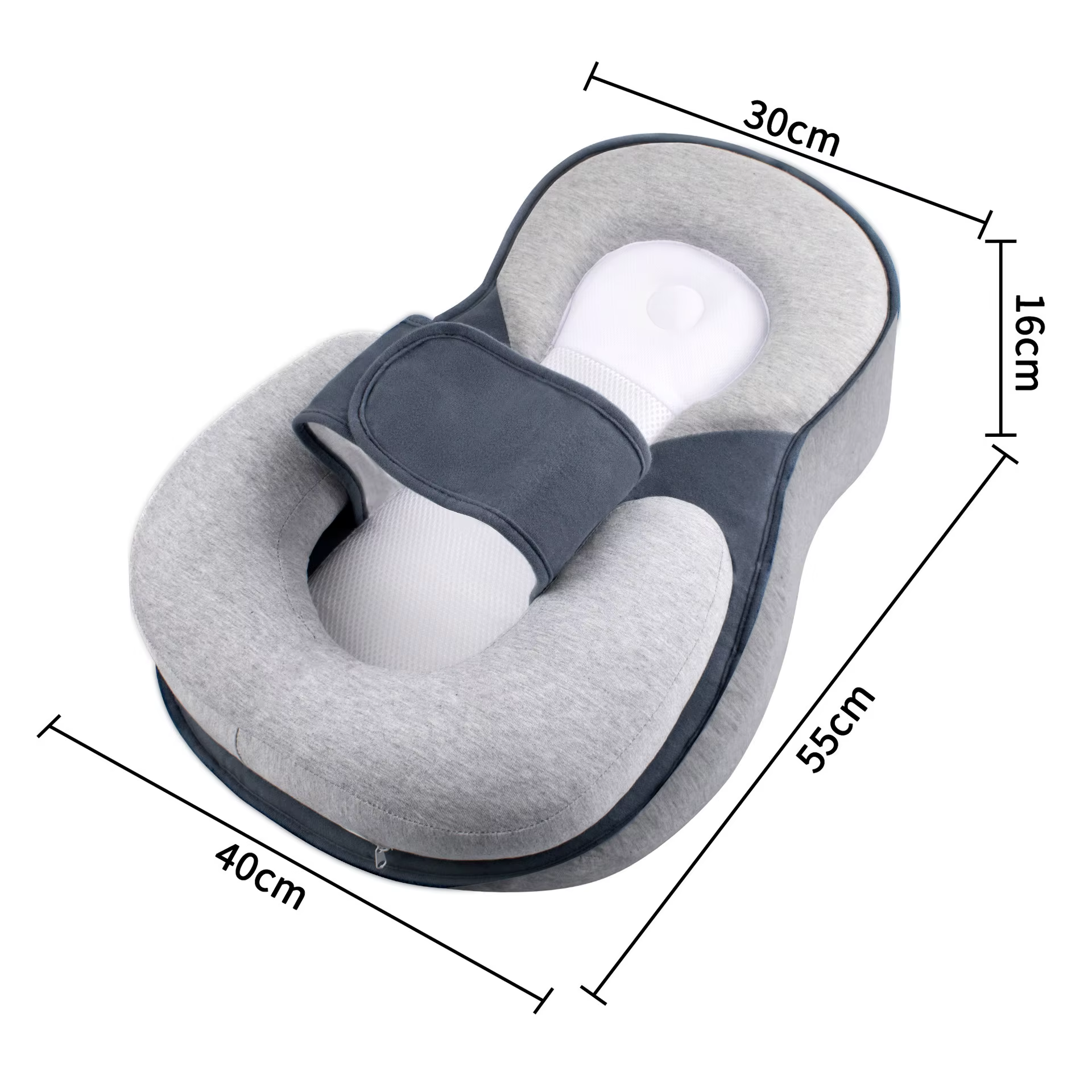 Oreiller Anti-reflux pour nouveau-nés, oreiller d'alimentation couché pour bébé, oreiller Anti-rebon