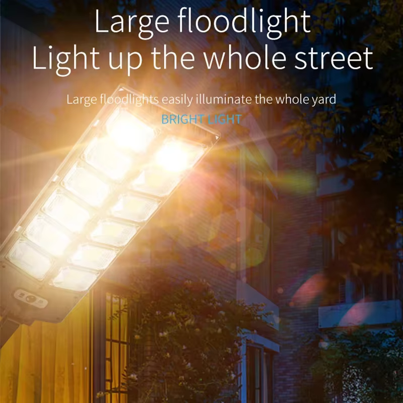 LED Super lumineux extérieur lampe à énergie solaire étanche capteur de mouvement Induction humaine