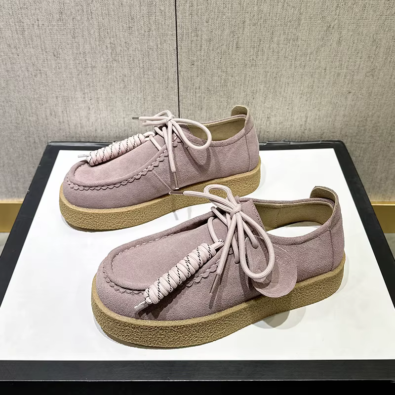 AIYUQI chaussures pour femmes en cuir véritable 2025 nouvelles chaussures plates antidérapantes Derb
