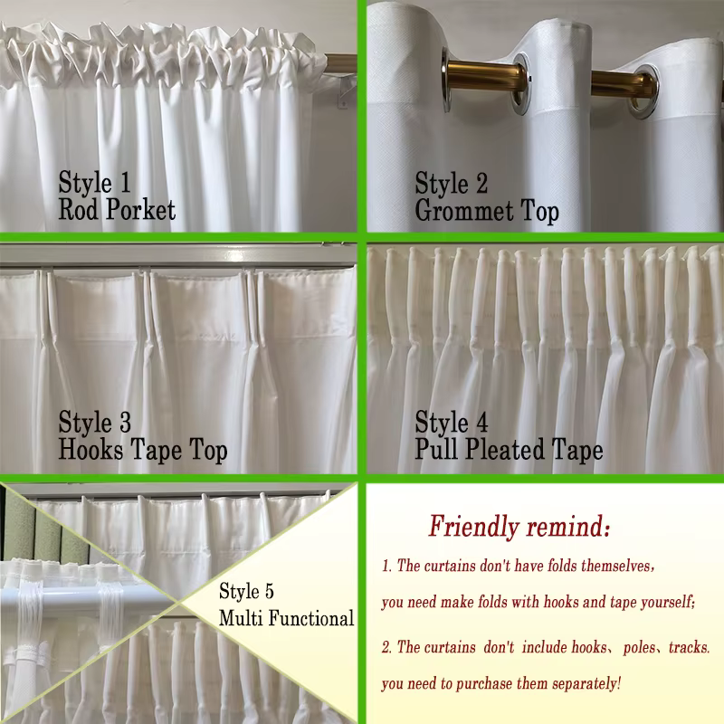 Asazal-Rideaux de fenêtre en mousseline de soie de luxe, rideaux opaques, tulle blanc, fil optique d
