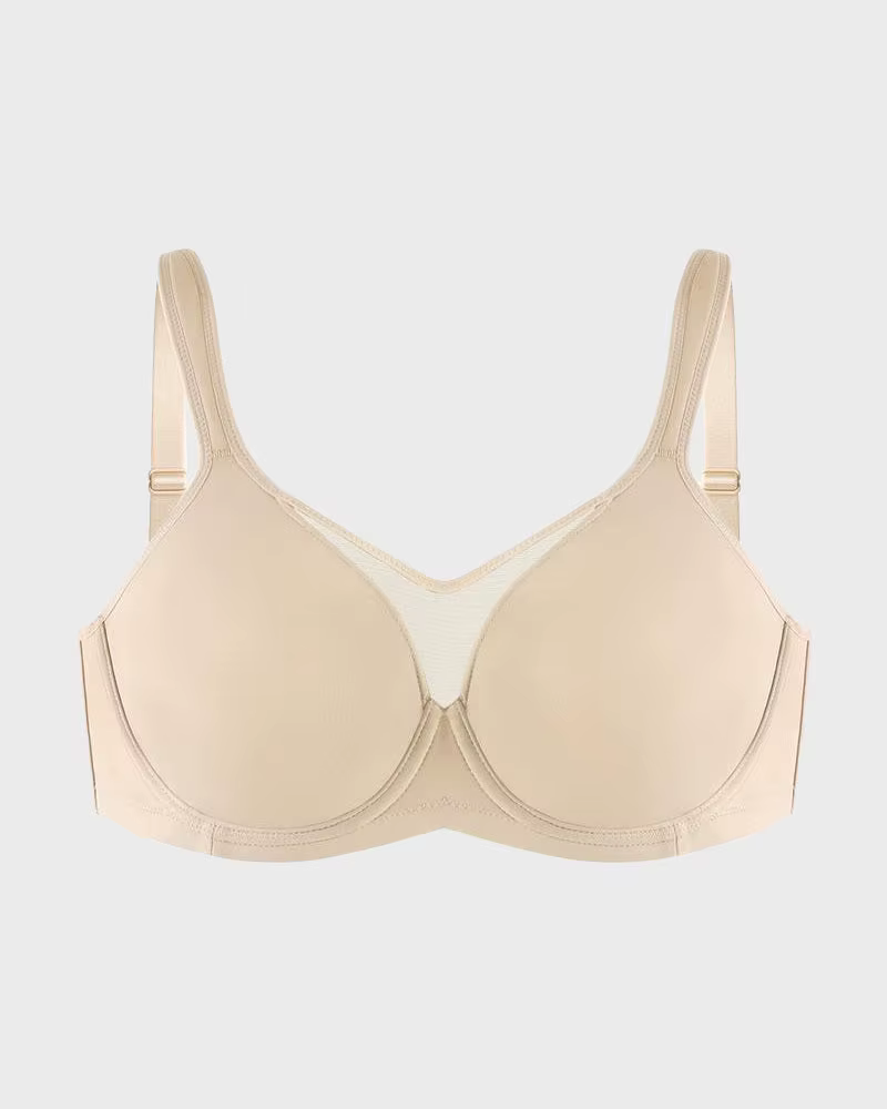 Soutien-gorge en dentelle brodée pour femmes, grande taille, couverture complète, sans couture, gelé