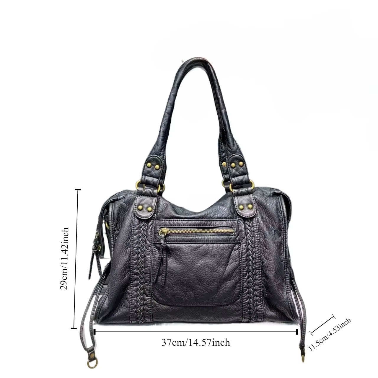 Y2K – sac à bandoulière asymétrique épaule dénudée pour fille épicée, sac de moto Vintage en cuir so