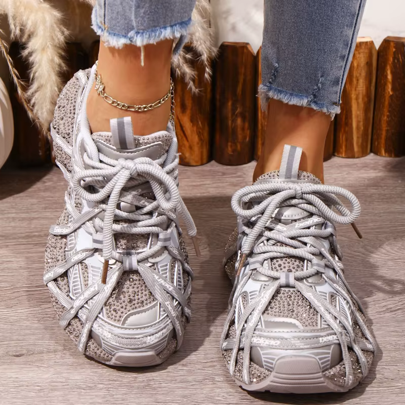 Designer de luxe unisexe chaussures talon épais plate-forme grande taille entraîneur décontracté tou