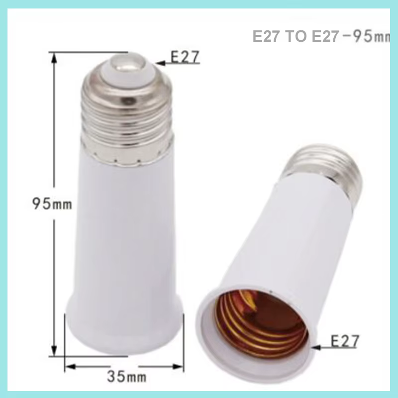 Adaptateur d'ampoule pour lampe à LED, extension de douille, convertisseur de connecteur, adaptateur
