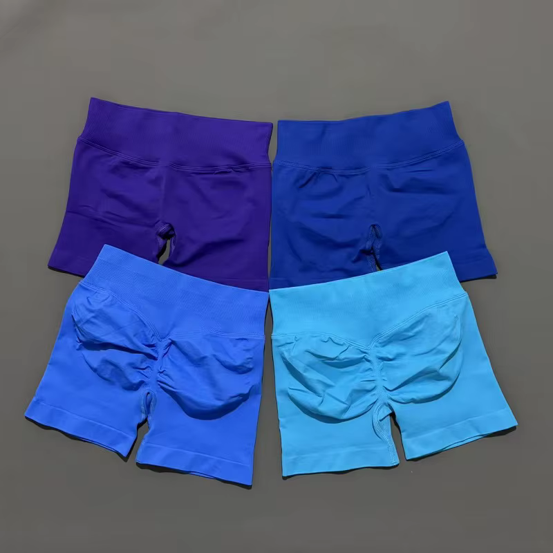 HISTELLO – short de sport pour femmes, taille haute, 4.5 pouces, pour yoga, entraînement, leggings s