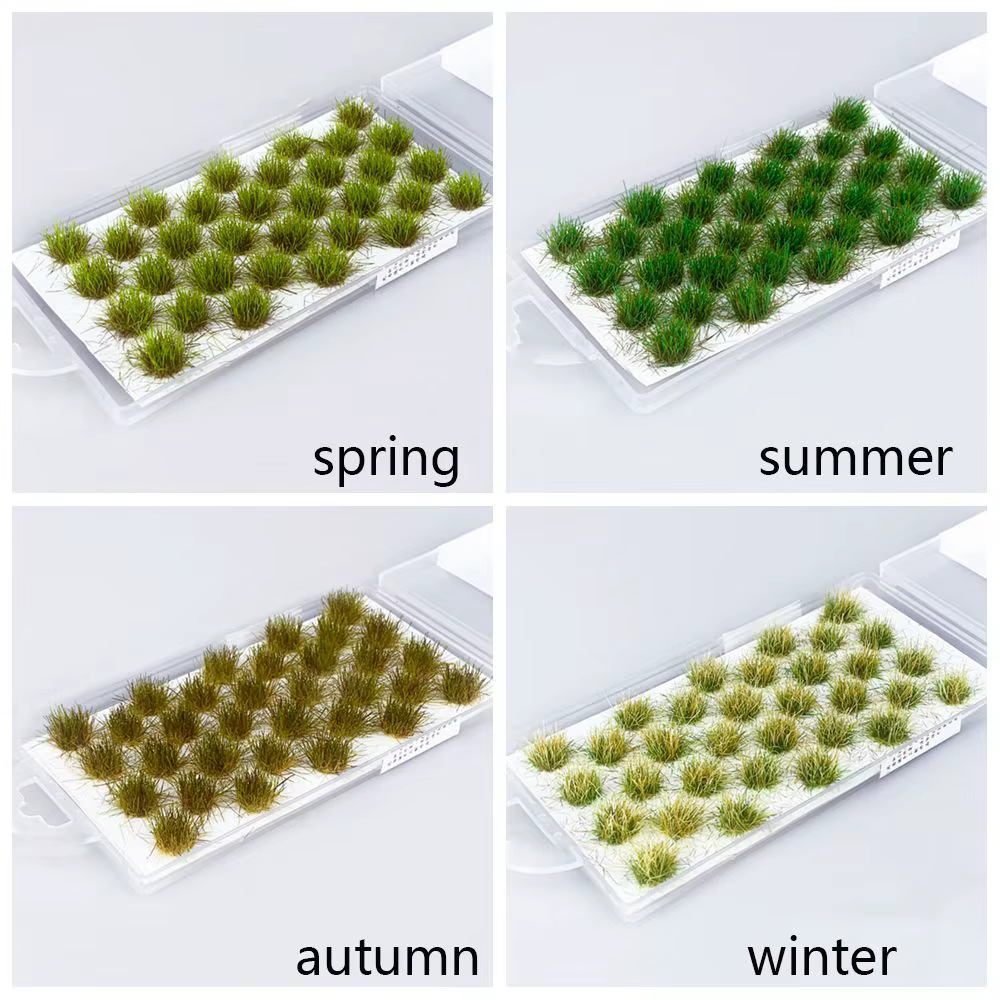 Mutilicolor – Simulation de nid d'herbe, modèle de scène de sable, matériel de bricolage, touffes d'