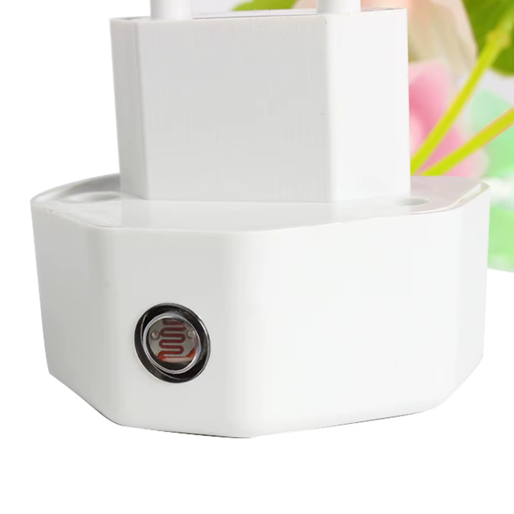 Capteur de prise européenne LED beau capteur de lumière romantique abajur infantil champignon veille