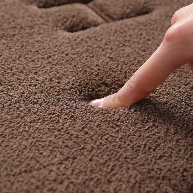 Anti Slip Mat Faux Cachemire Mousse à Mémoire Tapis Corail Polaire Super Absorbant Tapis de Sol Cuis
