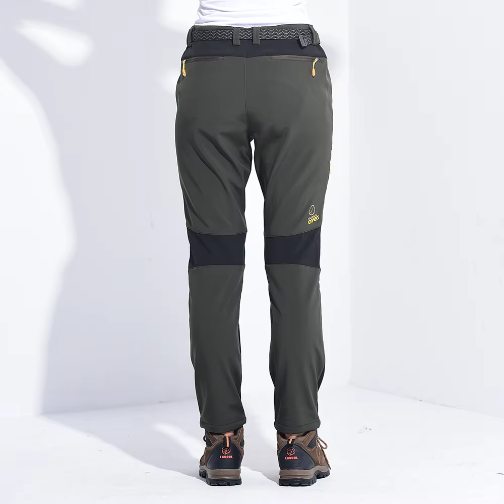 Pantalon d'hiver en polaire épaisse et chaude pour femme, imperméable, randonnée, Trekking, Camping,