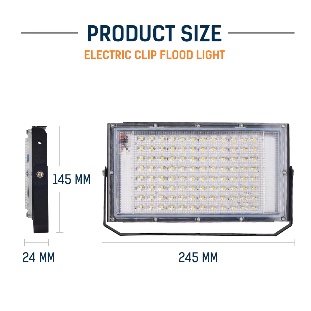 DC12V Led projecteur 50W 100W projecteur extérieur projecteur IP66 étanche réflecteur de lumière de 