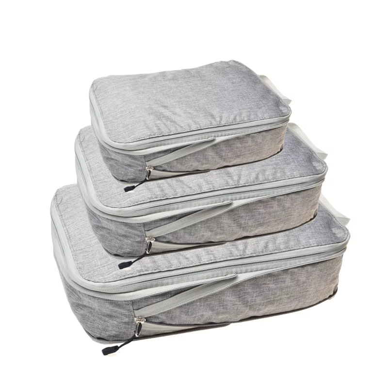 Sac de rangement de voyage, Cubes d'emballage compressibles, valise de voyage pliable et étanche, Po