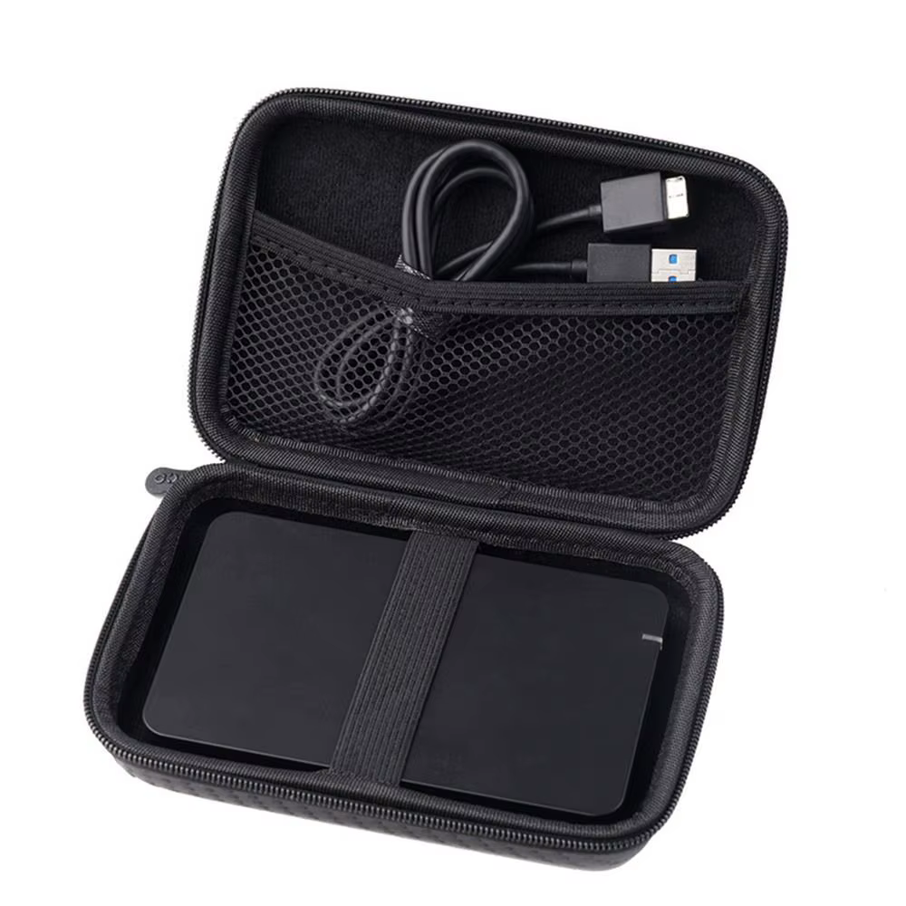 Brûleur-Sac à fermeture éclair pour chargeur de téléphone portable, sac de protection, étui pour dis