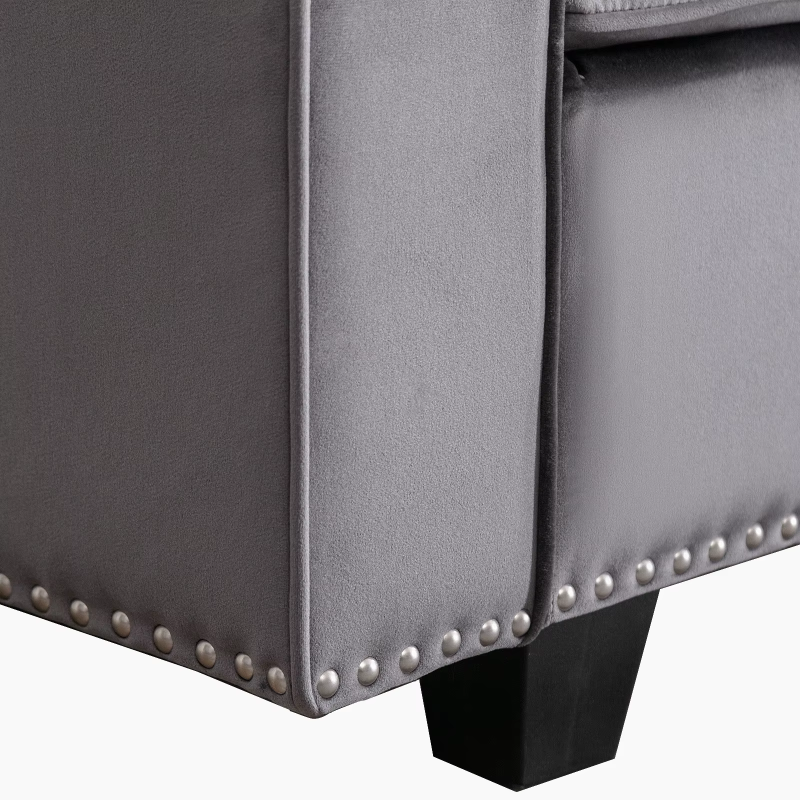 HORGgland-Canapé convertible en forme de L en U, canapé confortable, canapé modulaire, 4 places, 3 o