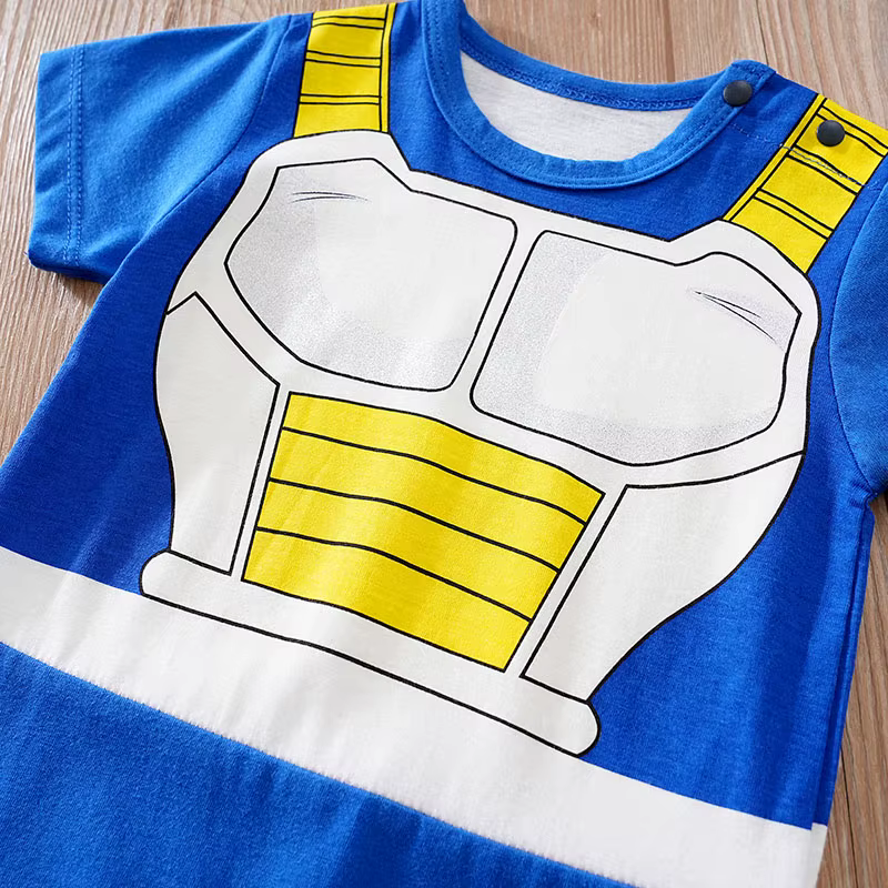 Vêtements pour nouveau-nés, 2 pièces, beau, fête Anime, coton, confortable, doux, pour garçons et fi