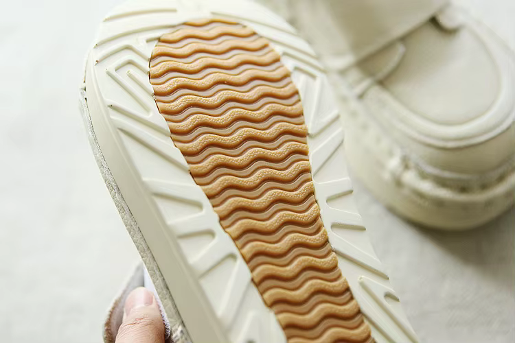 Careaymade-Chaussures à muffins en cuir véritable pour femmes, chaussures simples littéraires, moche