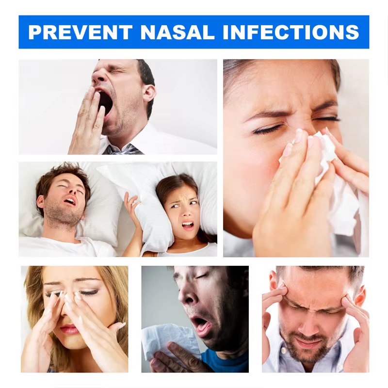 Dilatateur Nasal pour soulager le ronflement, pince-nez Anti-ronflement en Silicone, améliore l'éven