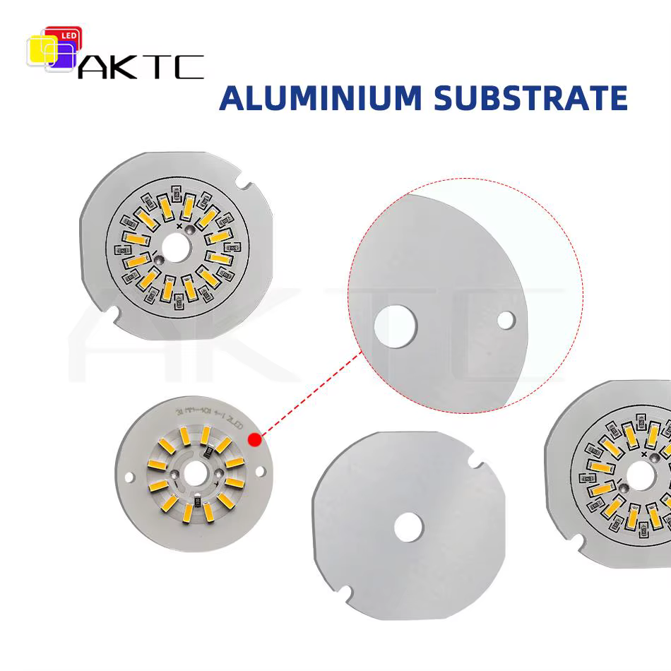 Panneau lumineux LED rond monocromodulaire, 5 pièces, 5V 3W, perles de lampe basse tension, panneau