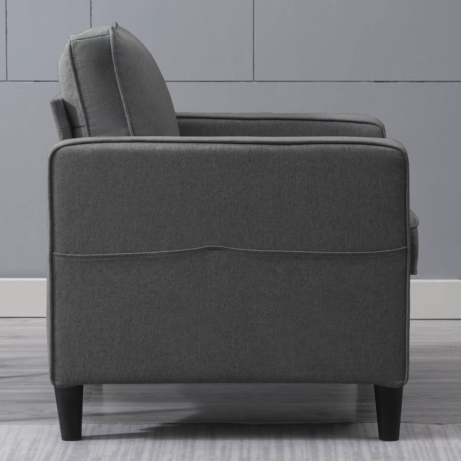 HORGgland-Canapé sectionnel convertible O, ensemble de canapés modernes pour salon, appartement, bur