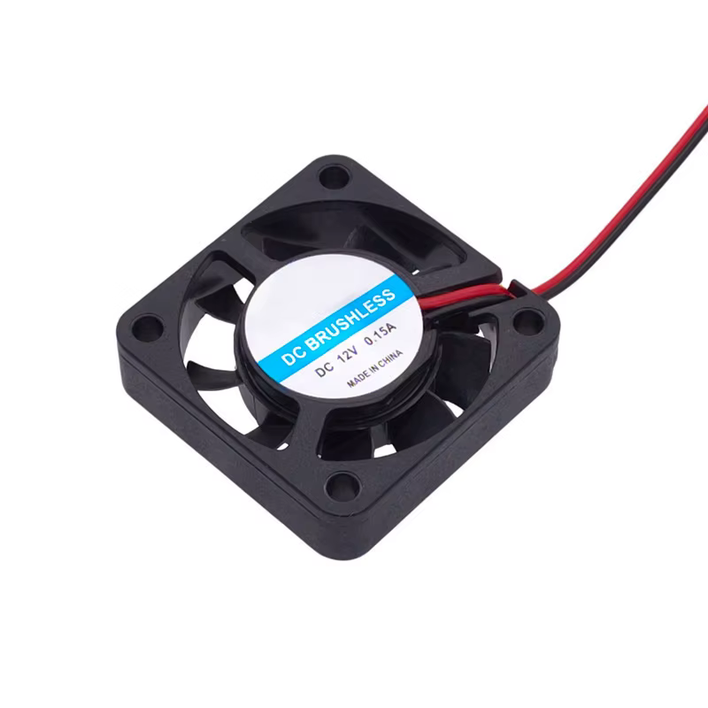 Ventilateur DC sans balais à deux fils 5V 12V 24V, ventilateurs de refroidissement industriels à rou