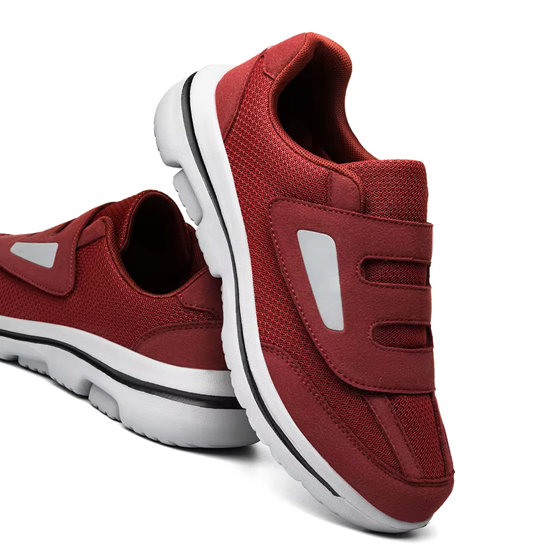 Chaussures larges réglables pour diabétiques, orthopédiques, gros pieds gonflés, éversion du pouce,